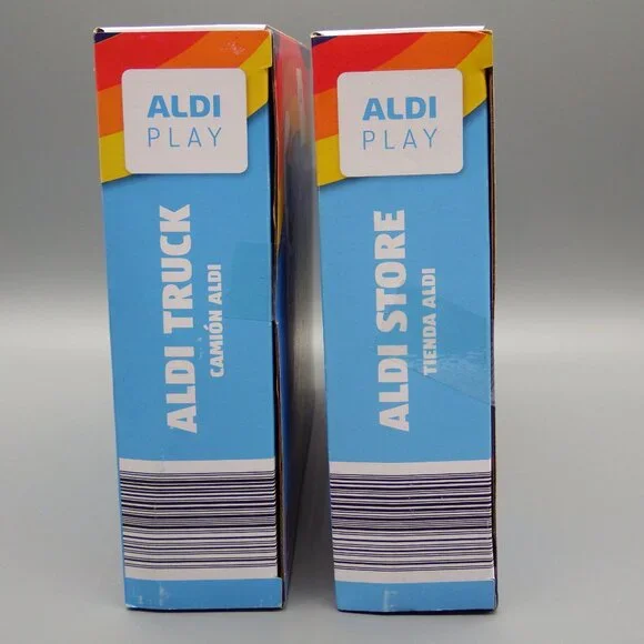 NIB Aldi Store Building and Freight Truck Set 212 Building Blocks Each Bee Happy - Picture 7 of 9